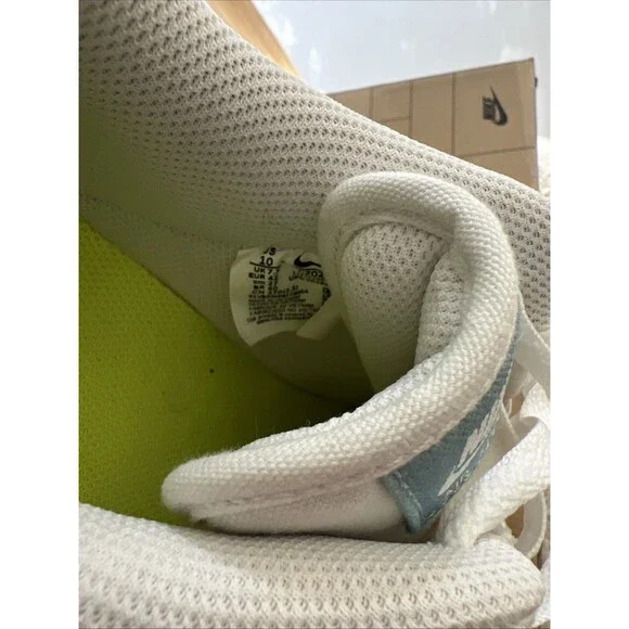 Nike Air Force 1 '07 SE Indigo Size 10 Women's CZ0269-100 White/Obsidian White - Picture 8 of 11